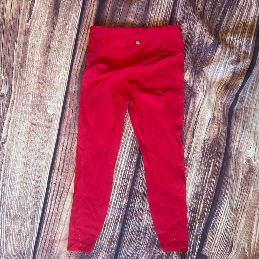 Women’s Athleta Rainer Tights in Red Size S - Picture 8 of 9